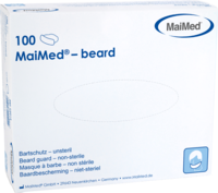 MAIMED Beard Bartschutz weiß aus Vlies